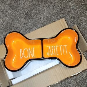 Halloween Rae Dunn Dog Bowl